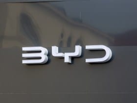 BYD stand in Germany