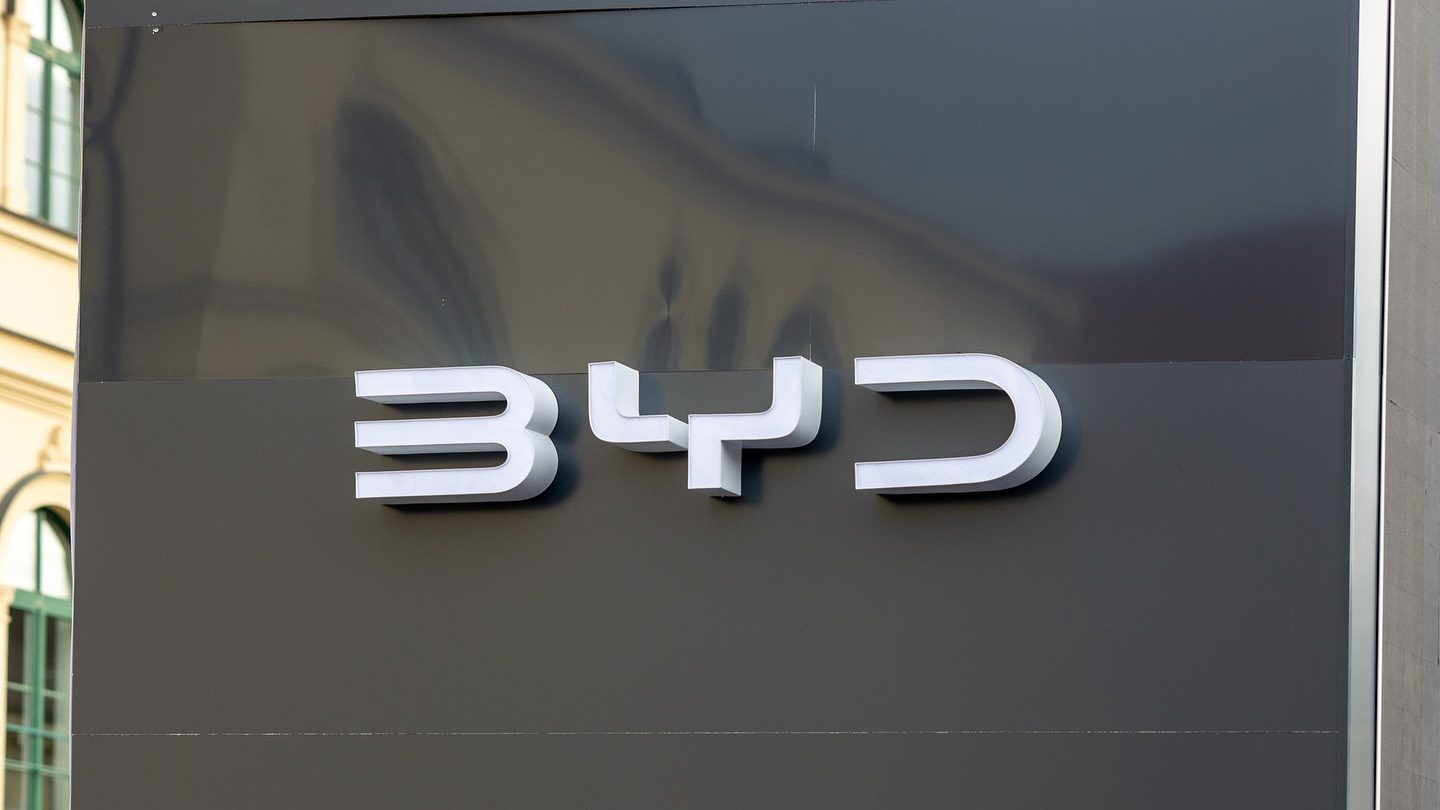 BYD stand in Germany
