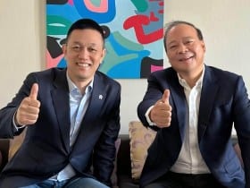 Nio and CATL founders