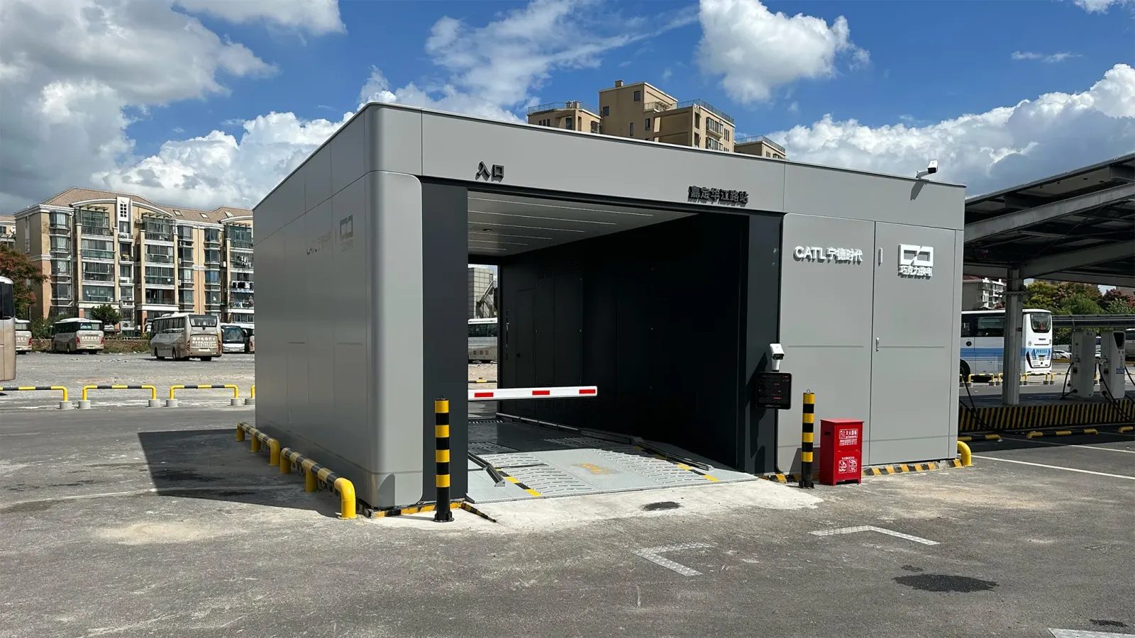 CATL battery swap station