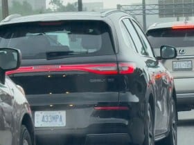 Geely car in Canada