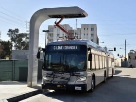 LA Metro Electric Bus