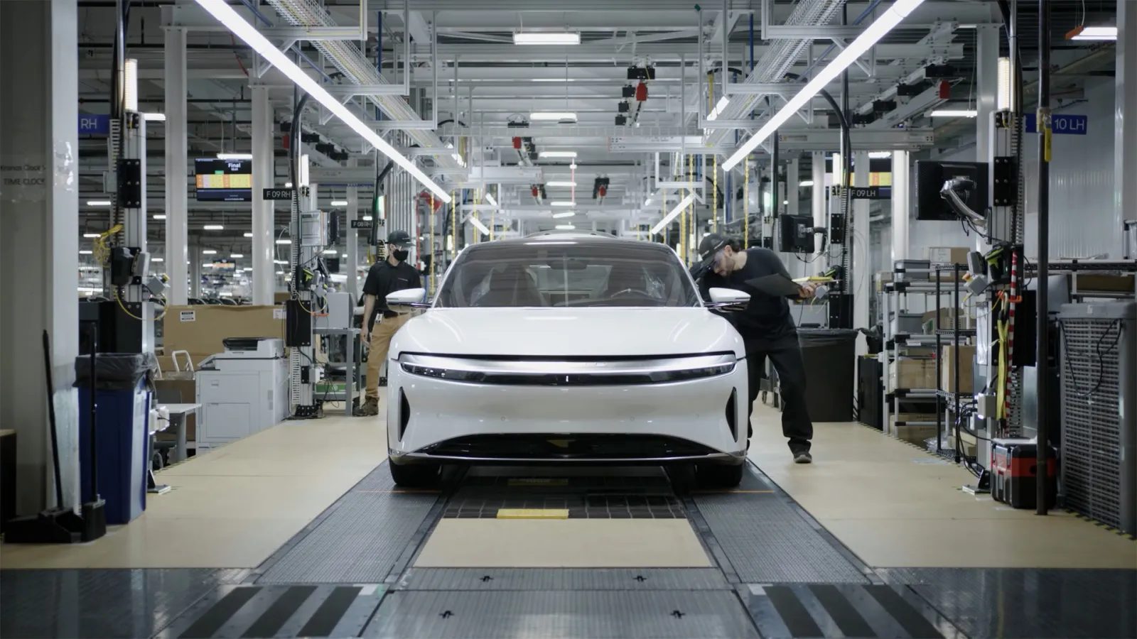 Lucid Air at the Arizona plant