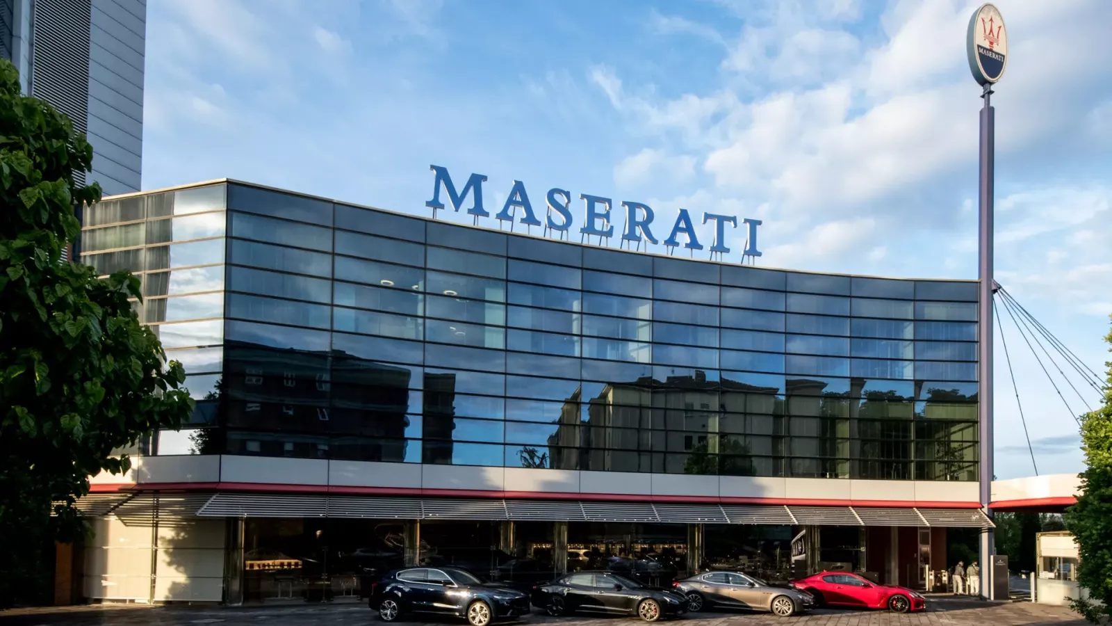Maserati headquarters in Italy