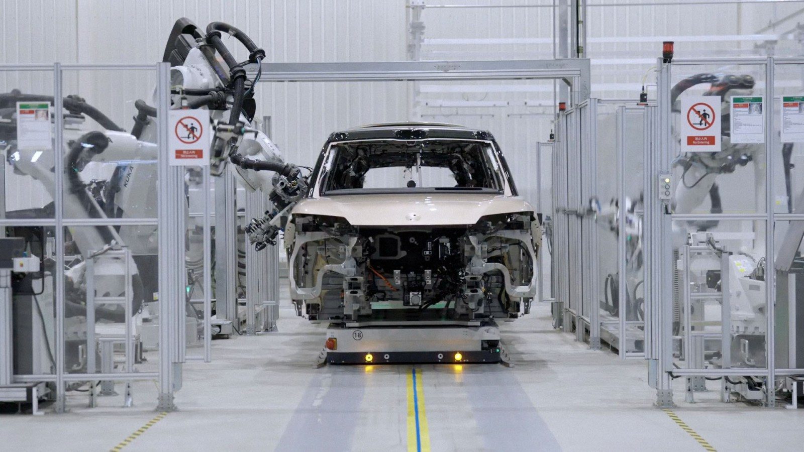 Nio's F2 Factory in China