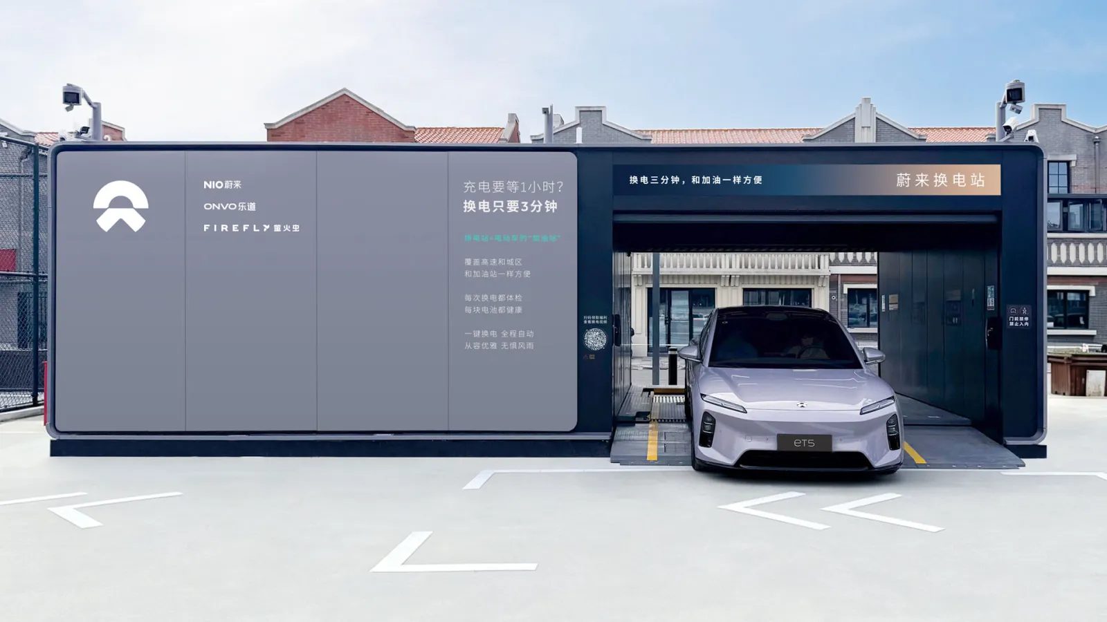 Nio Gen 5 battery swap station