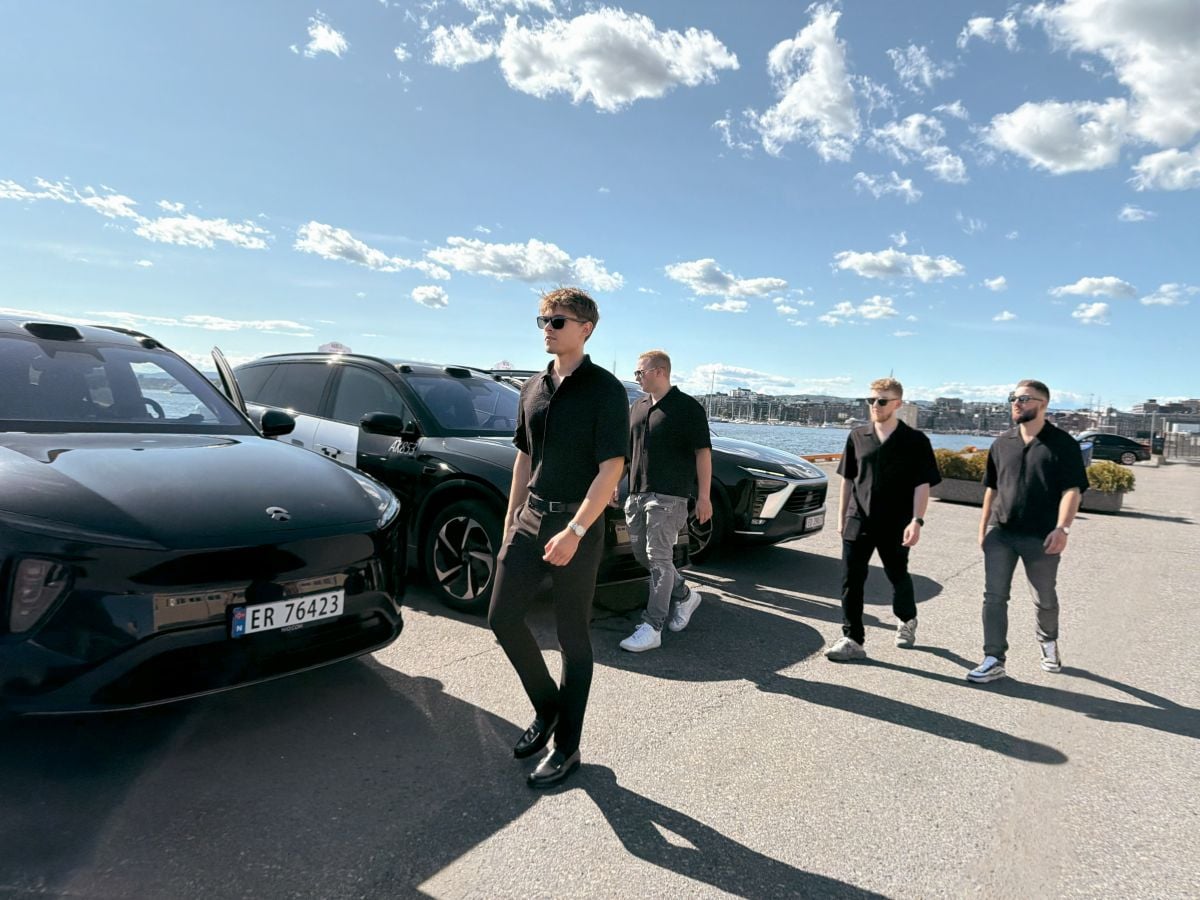Nio taxis in Norway