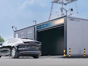 Nio's battery swap station in China