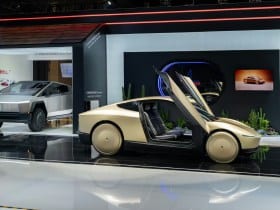 Tesla showcase in China