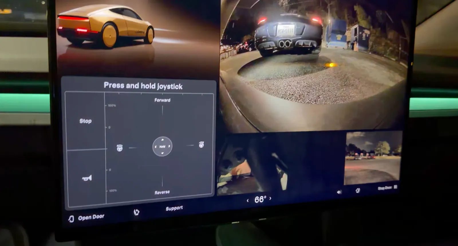 Tesla Cybercab Joystick