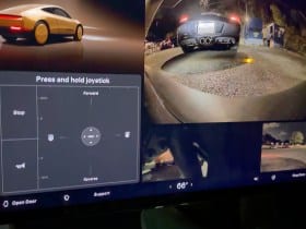 Tesla Cybercab Joystick