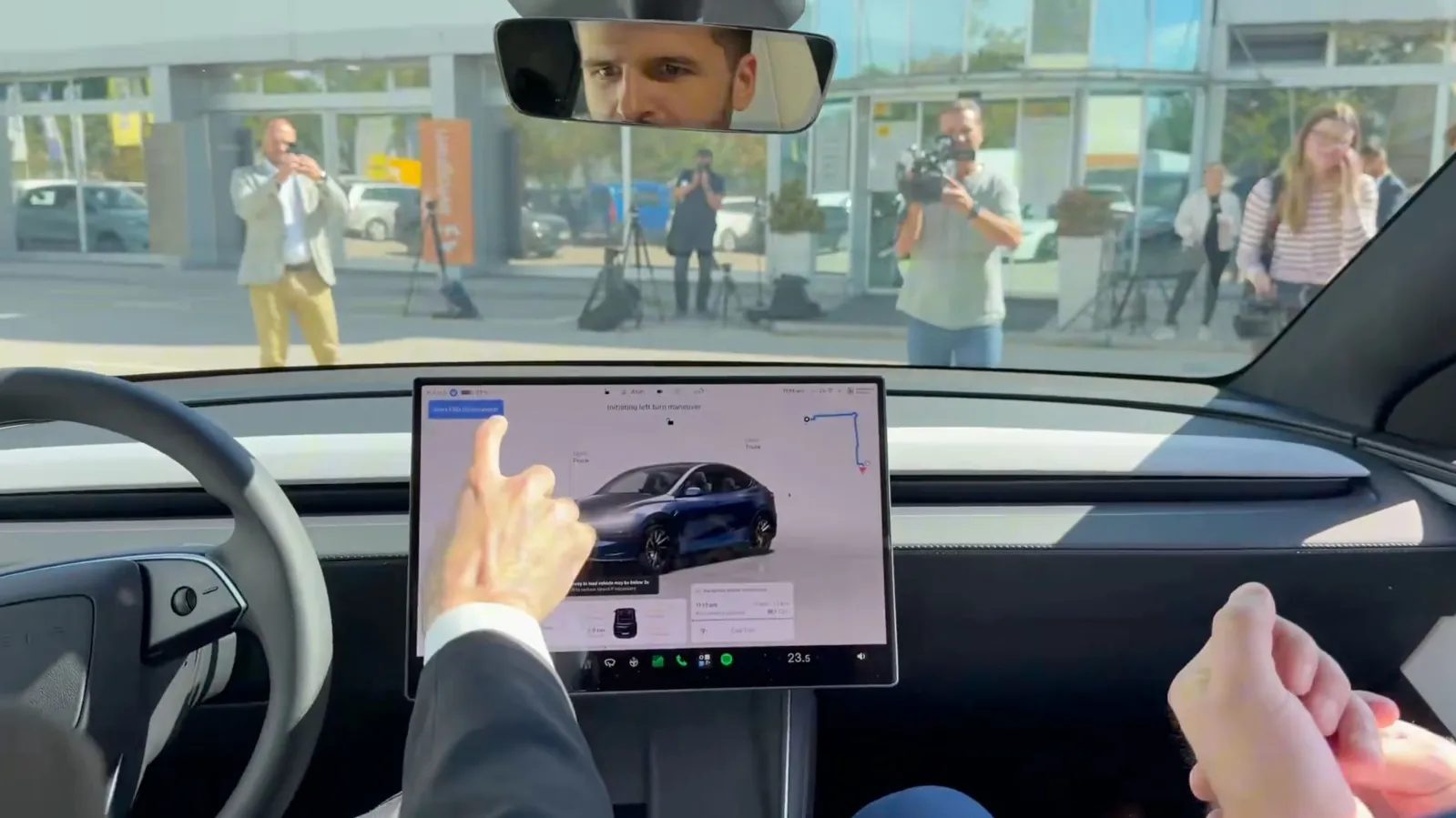 Tesla FSD in Slovenia