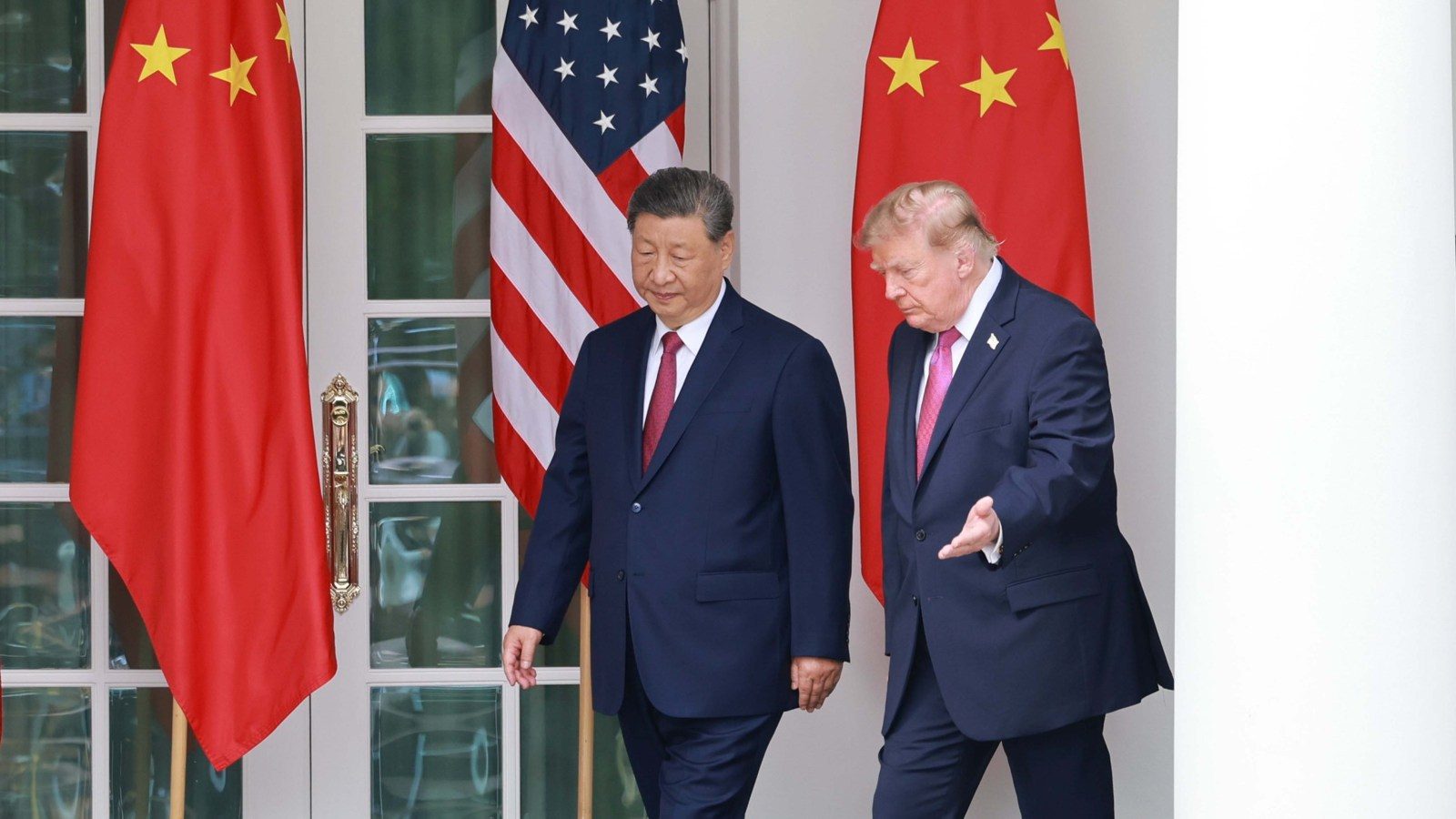 Donald Trump and Xi Jinping during the US Summit
