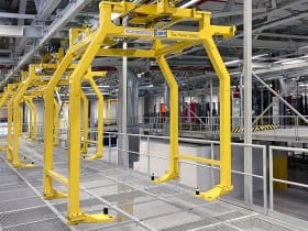 Volvo's plant in Kosice, Slovakia