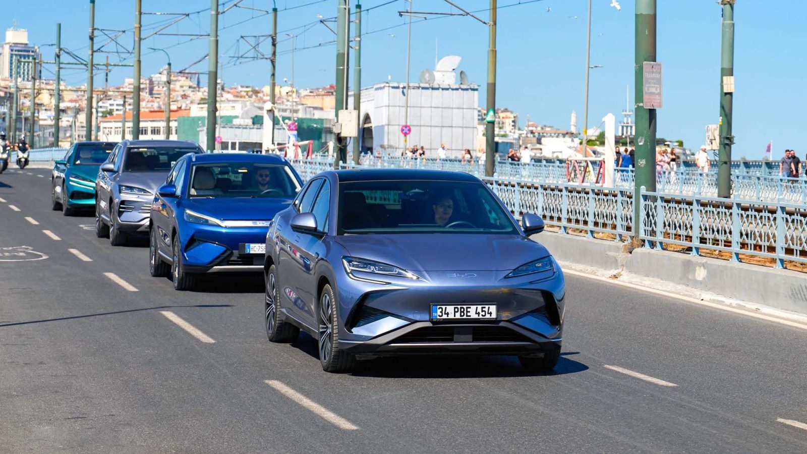 BYD vehicles in Turkey