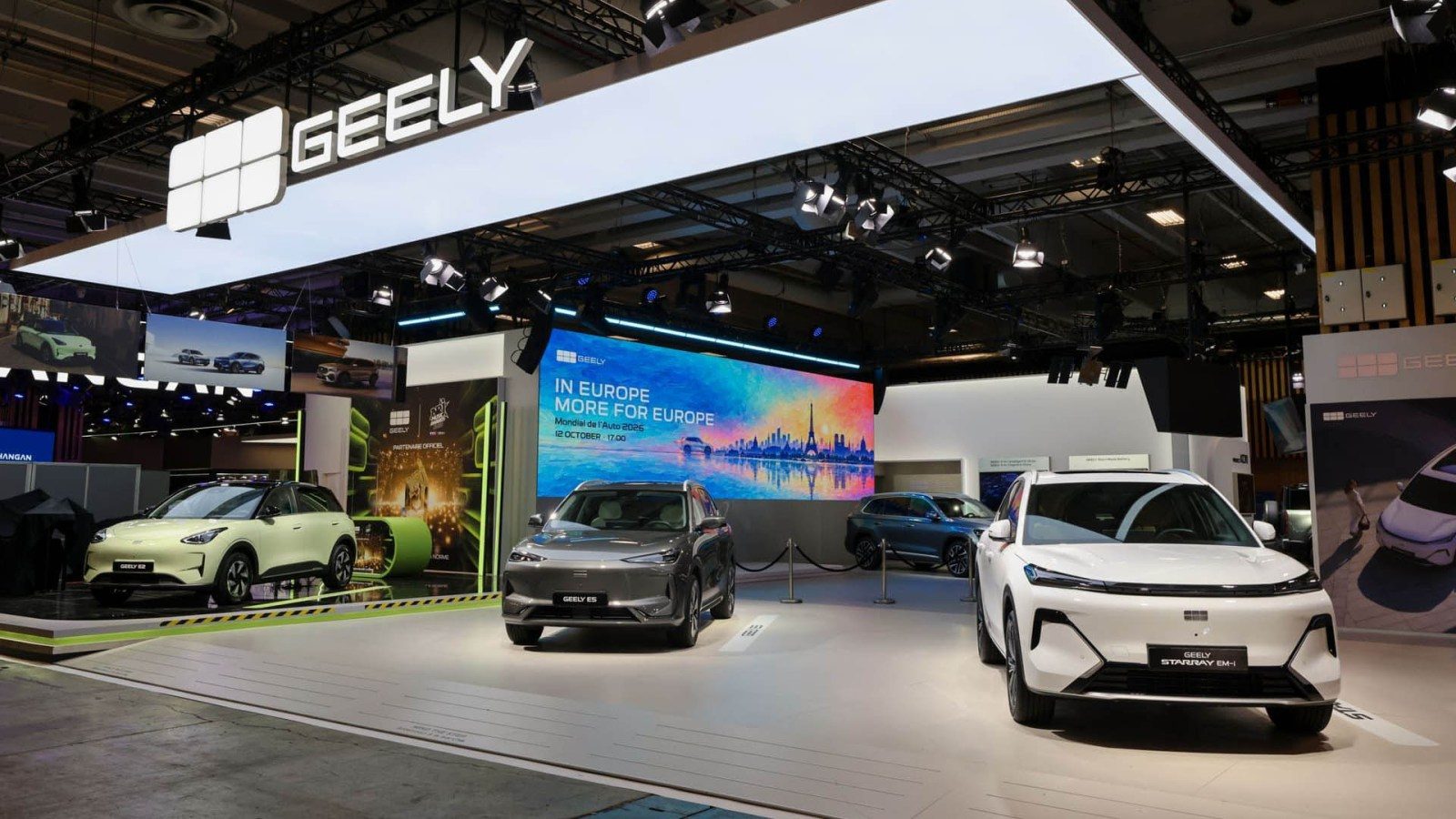 Geely at the Paris Auto Show 2026