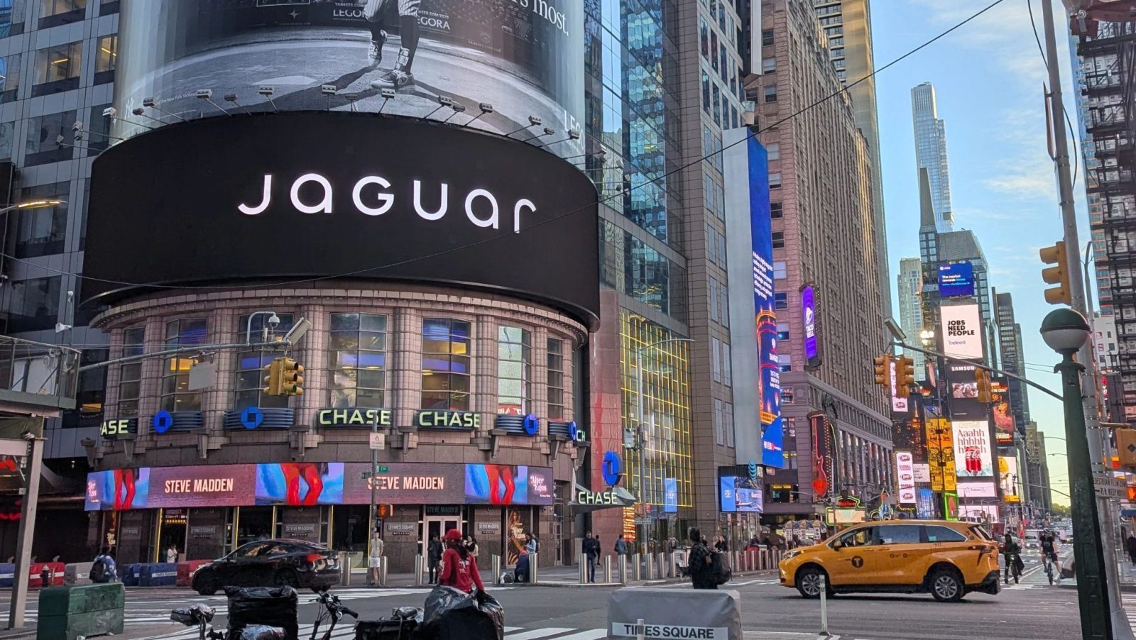 Jaguar tease in New York
