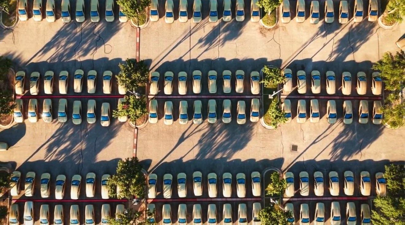 Tesla cybercab fleet