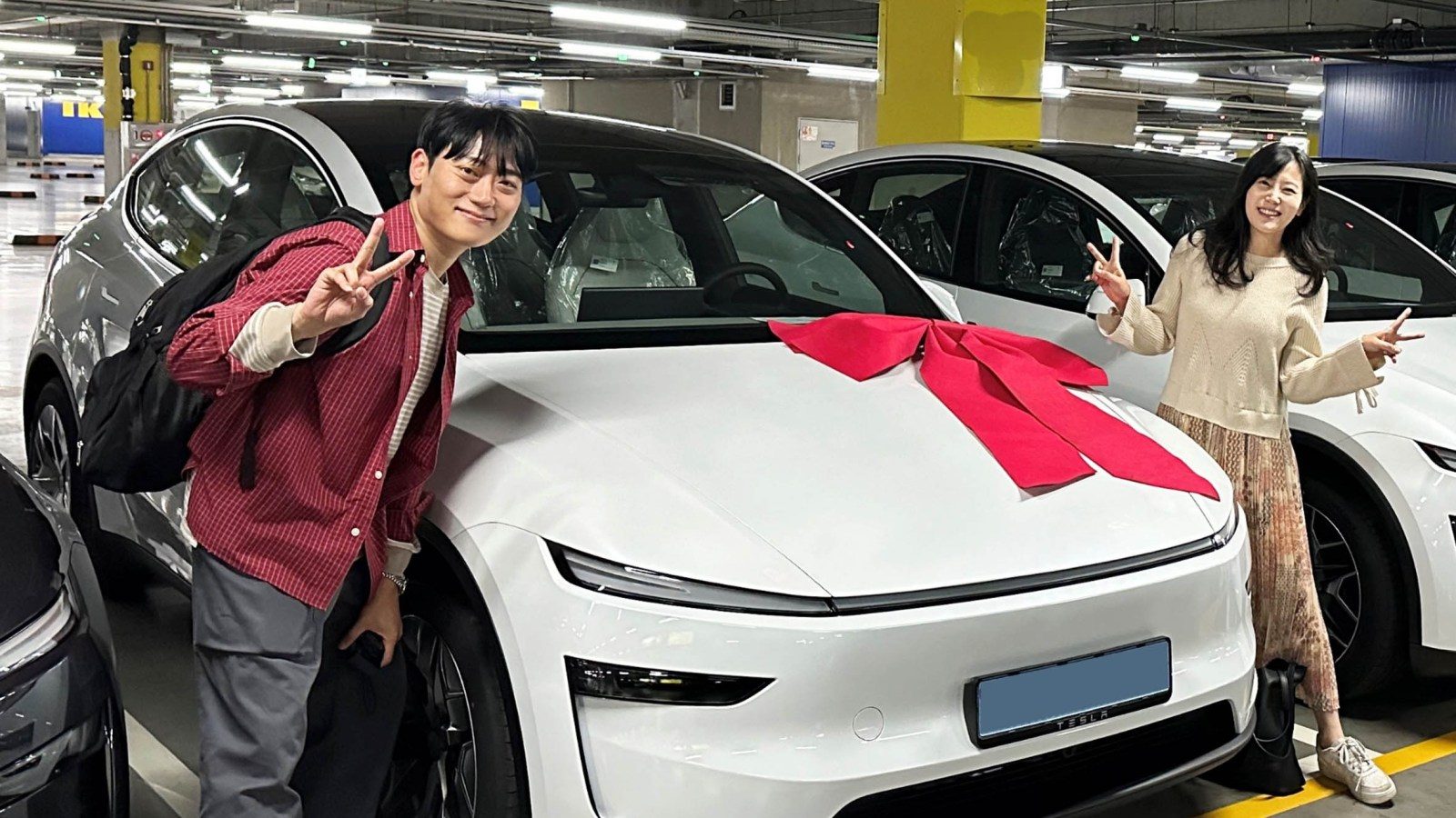 Tesla Model Y in Korea