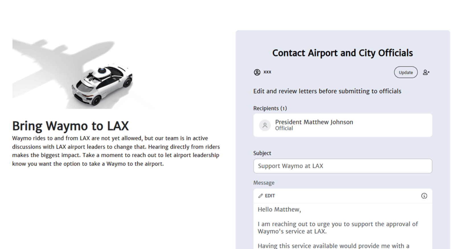 Waymo LAX