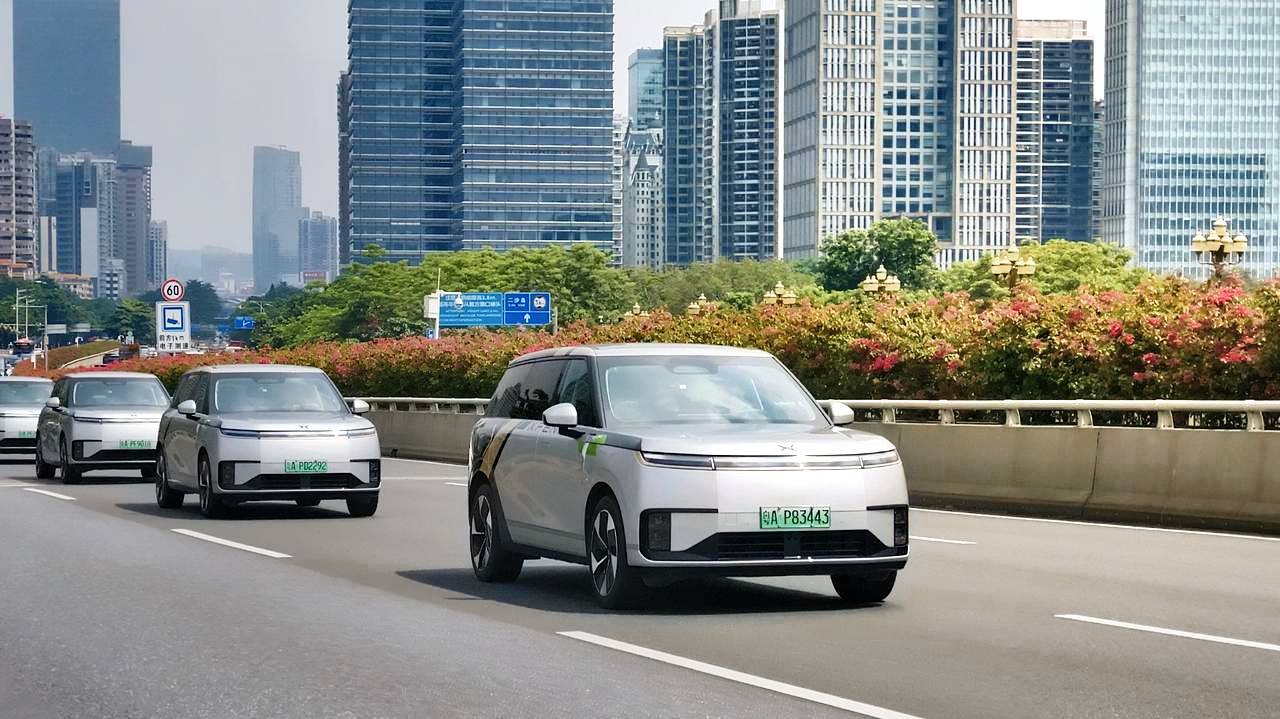XPeng robotaxi in China