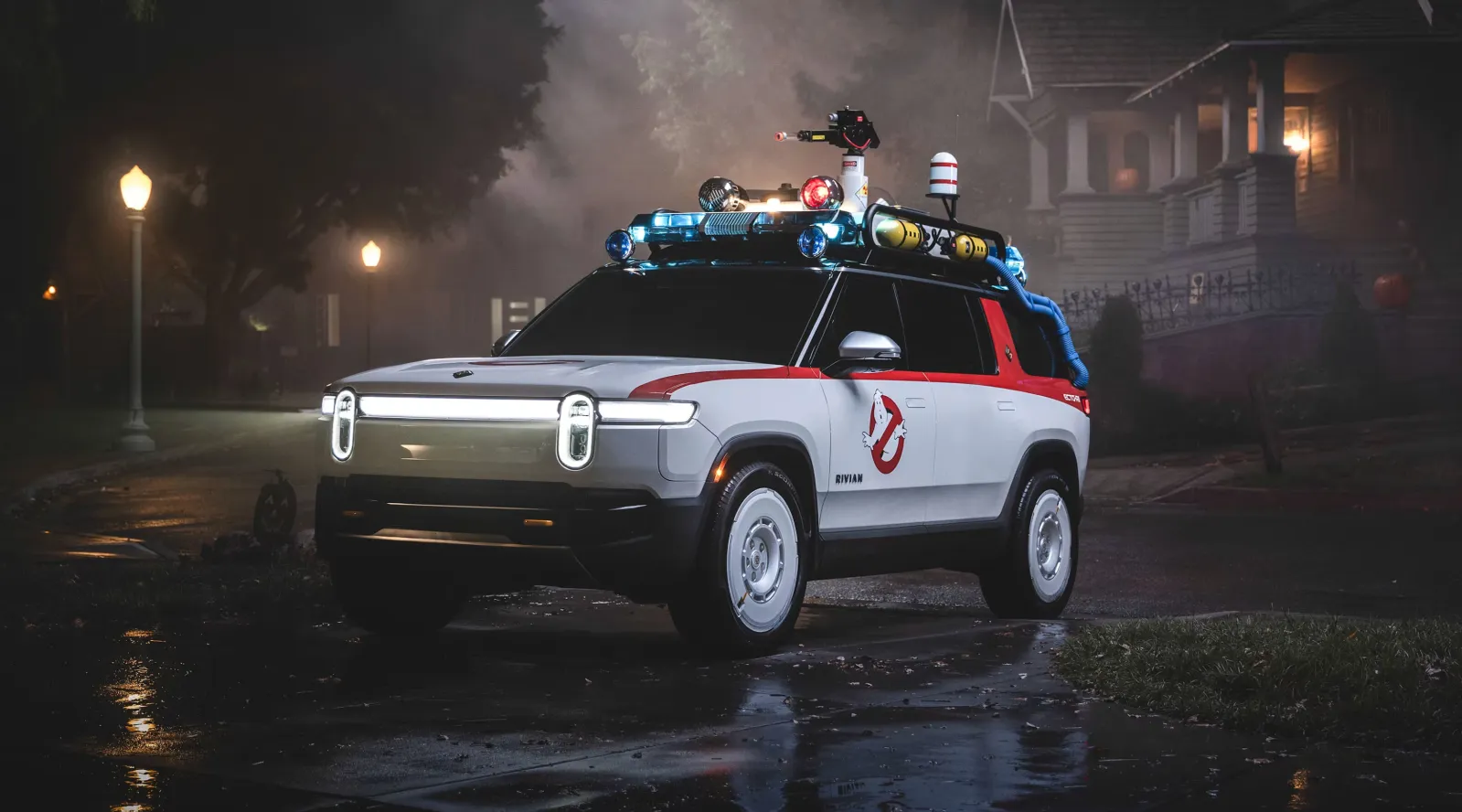 Rivian Brings Ghostbusters to R1 and R2 in Earliest Halloween Update Yet