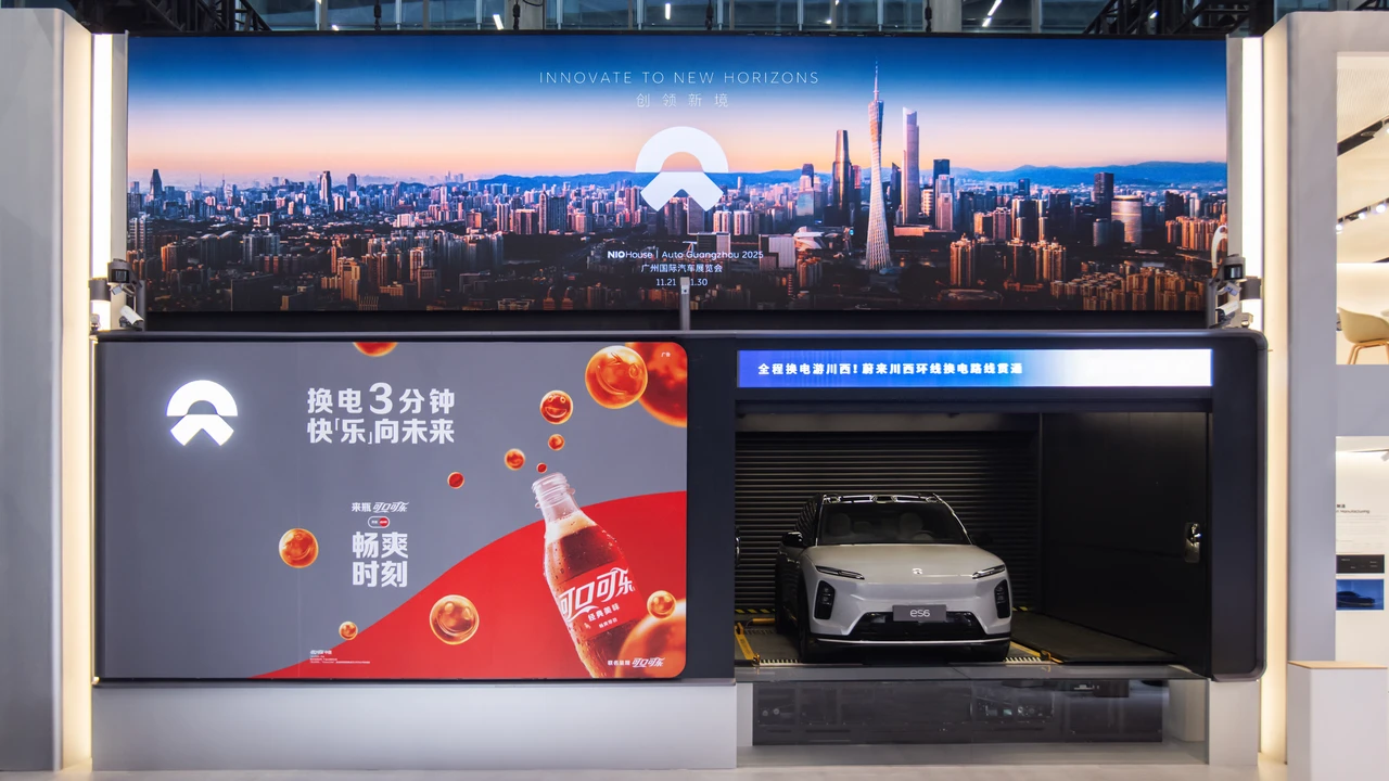 Nio at the Guangzhou Auto Show