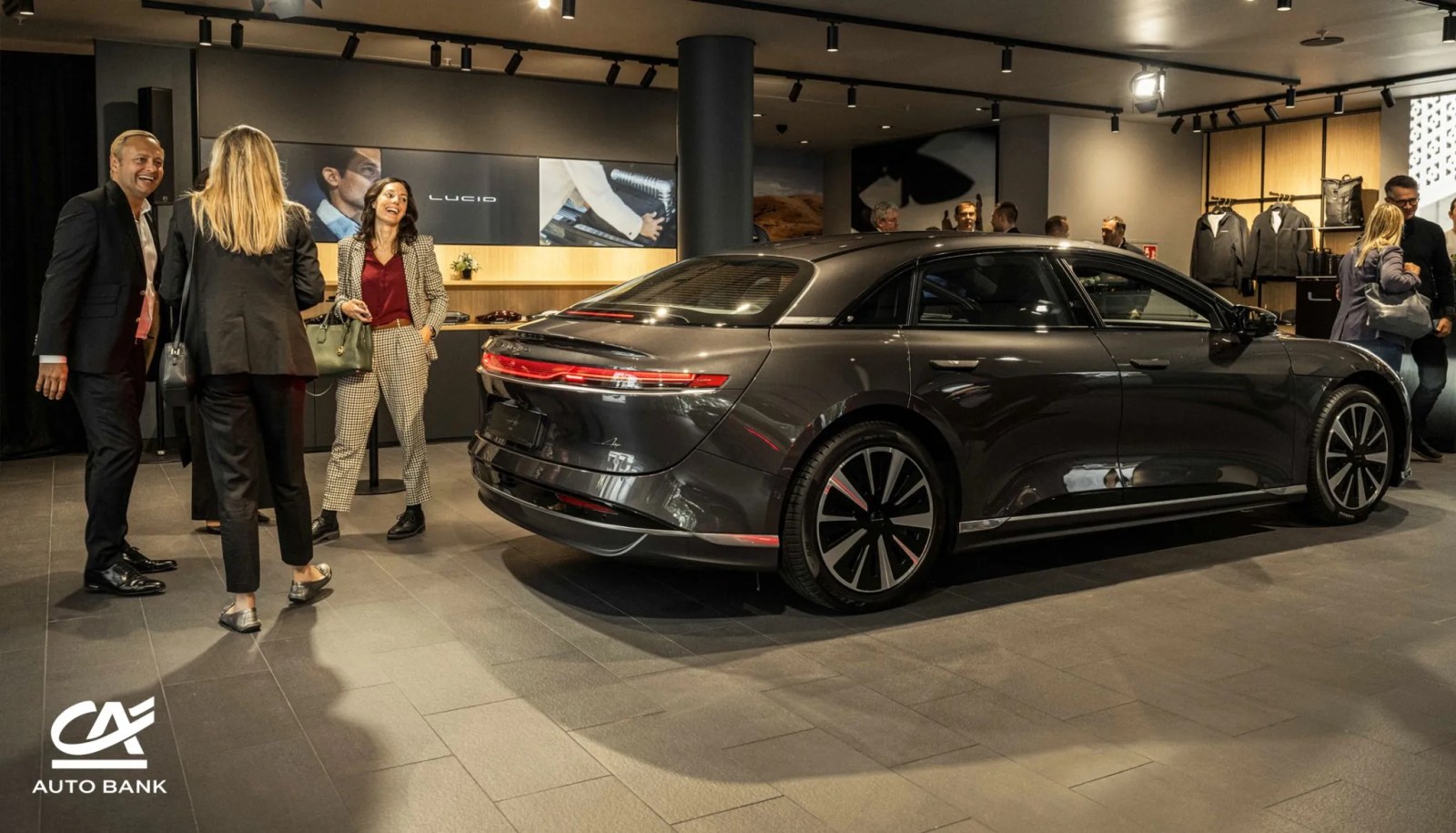 Lucid showroom in Germany