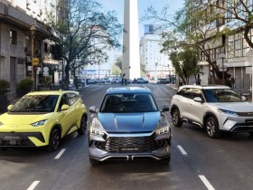 BYD vehicles in Argentina