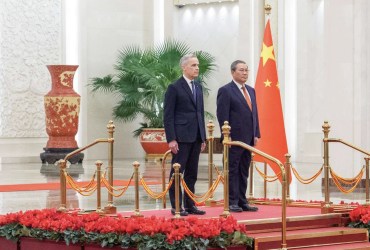 Canada's PM Mark Carney in China