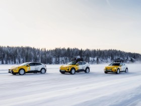 Polestar EVs in the Artic Circle