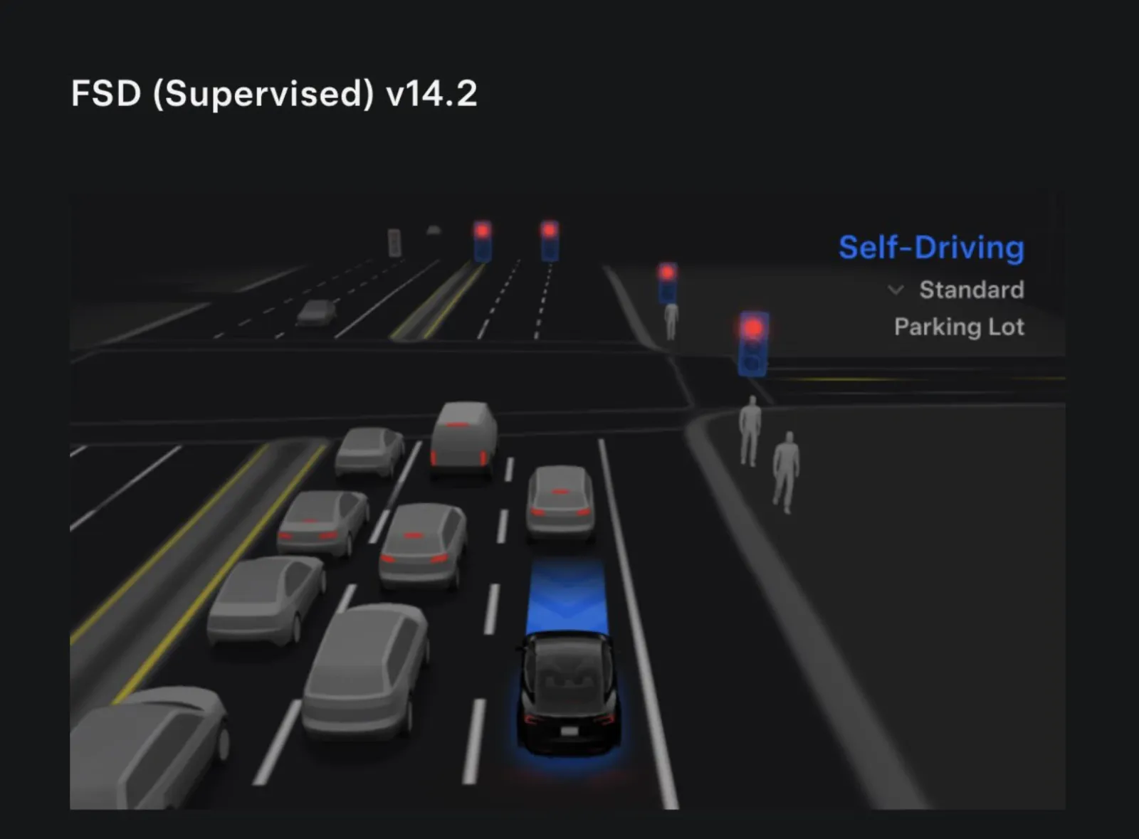 Tesla FSD 14.2