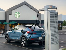 Volvo C40 charging in the US