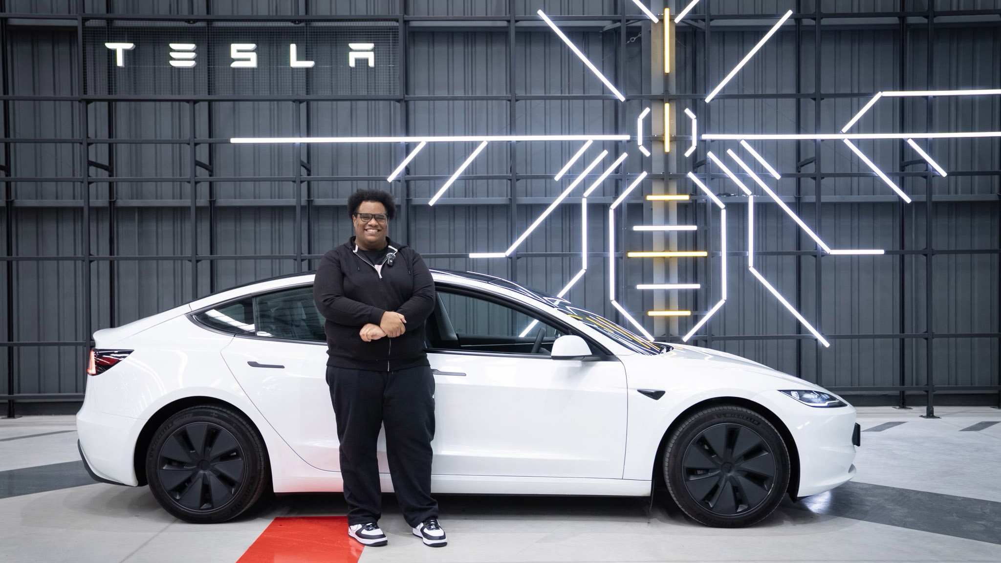 Tesla opens largest UK facility as British sales slide