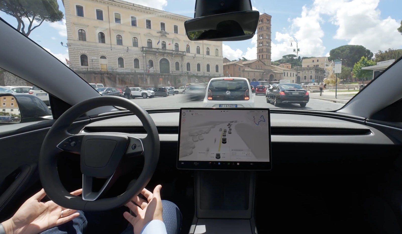 Tesla Testing FSD in Italy
