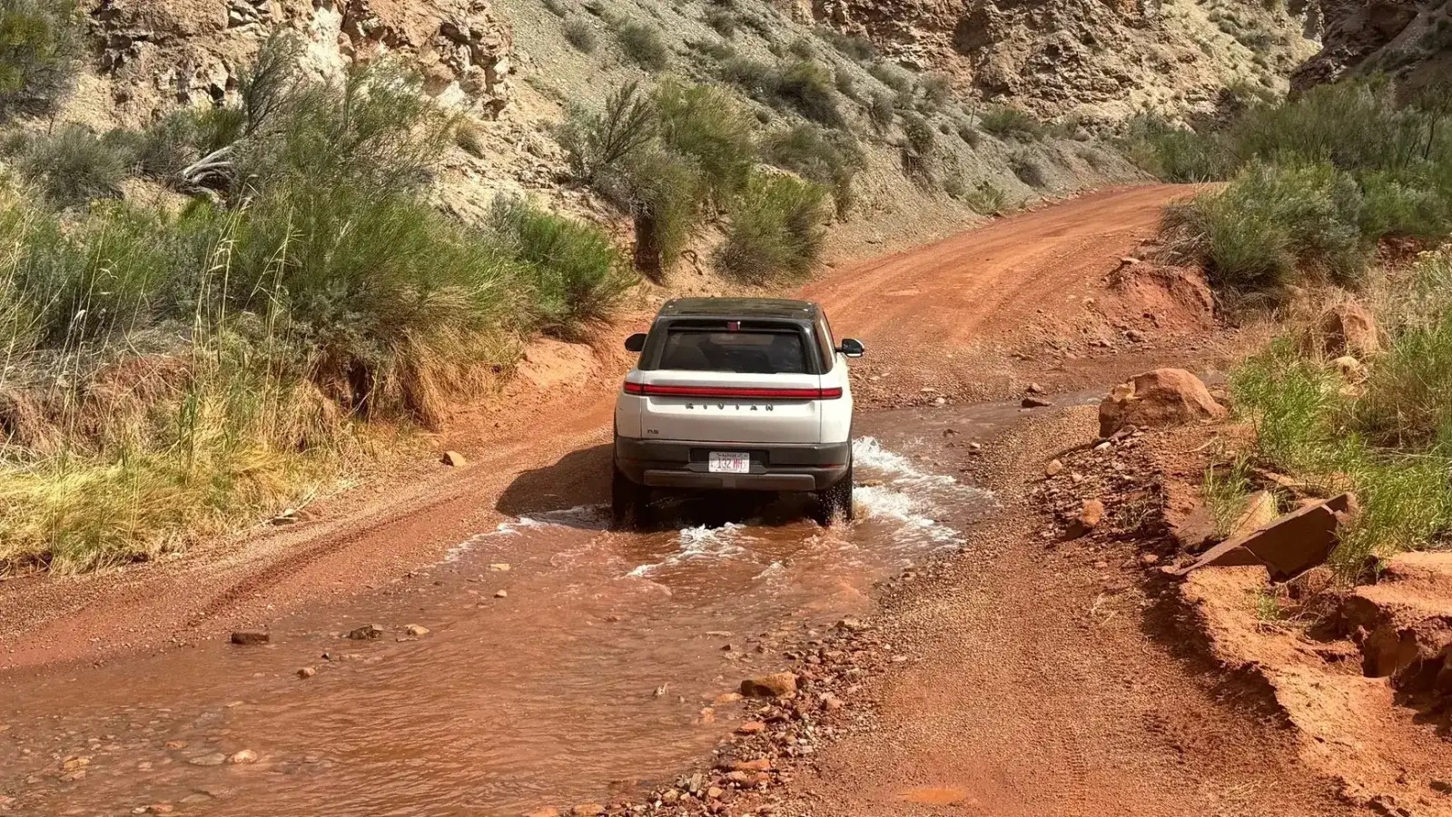 Rivian R2 spotted testing