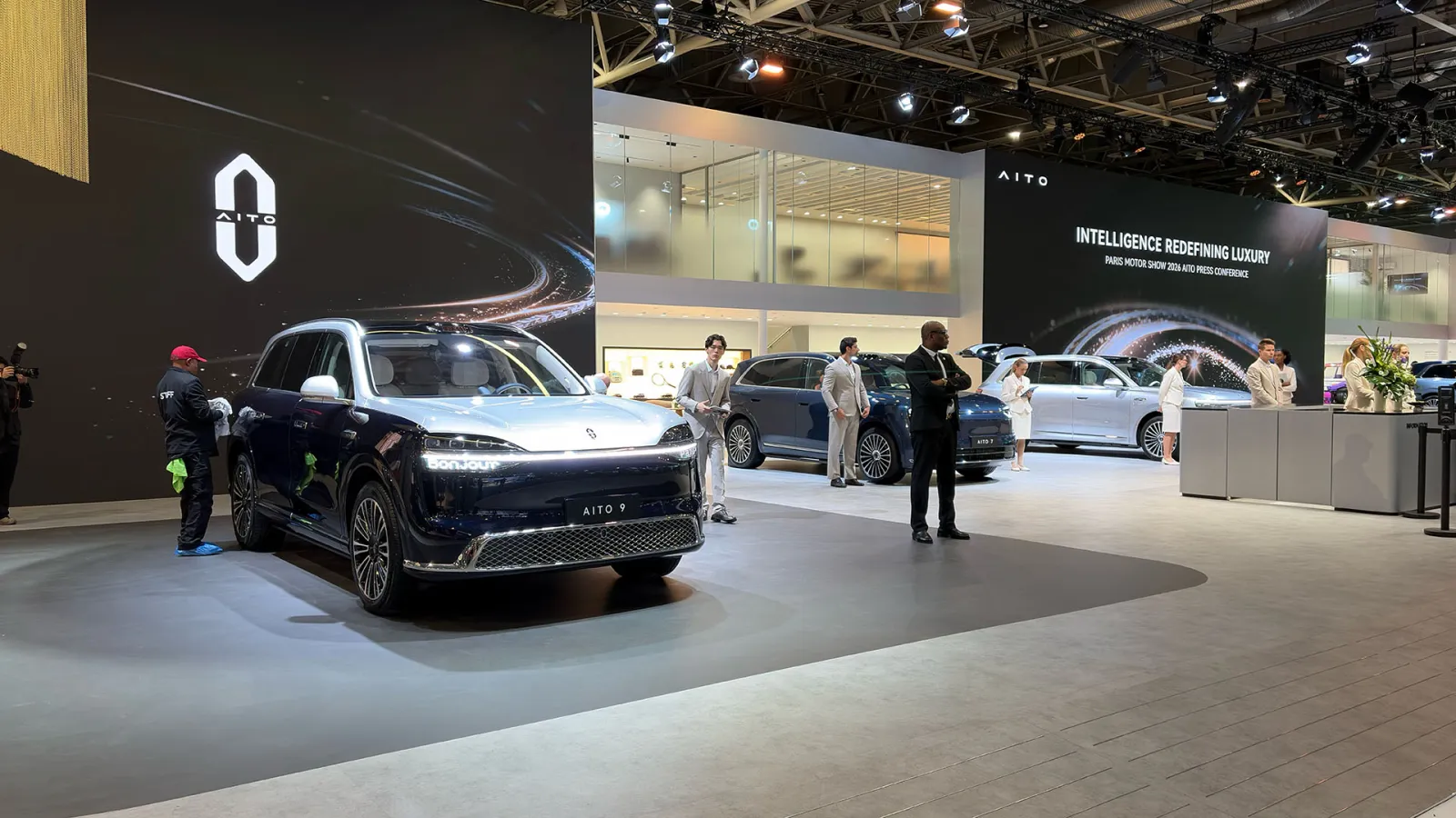 Aito SUV at the 2026 Paris Auto Show