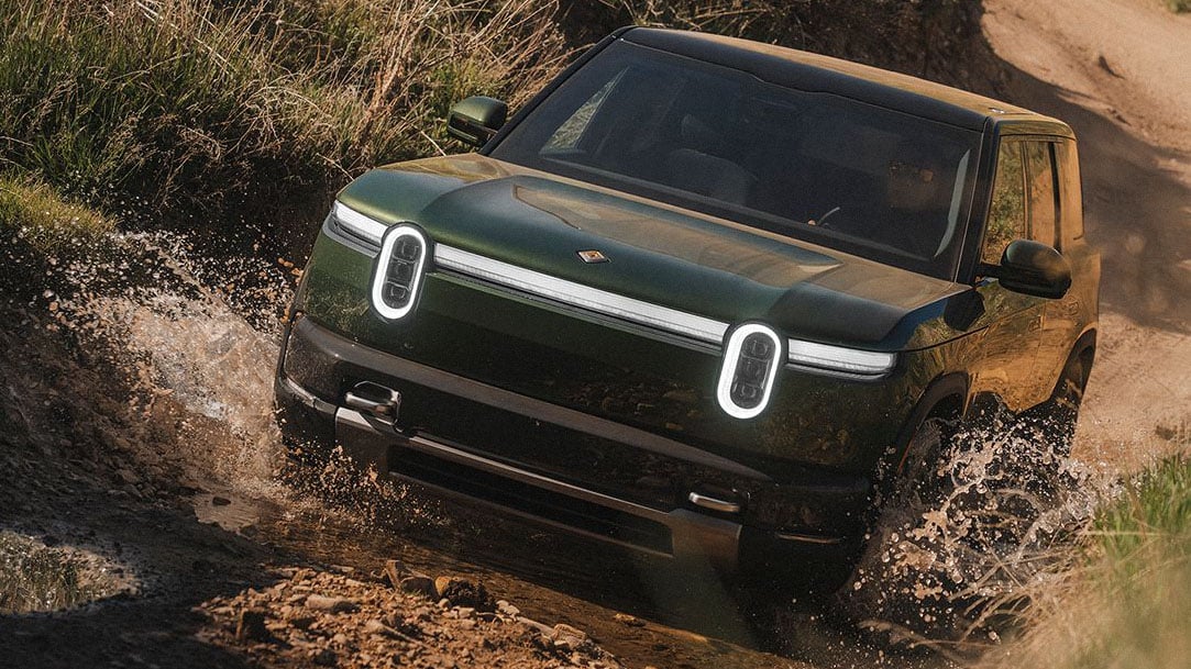 Rivian R2 Forest Green