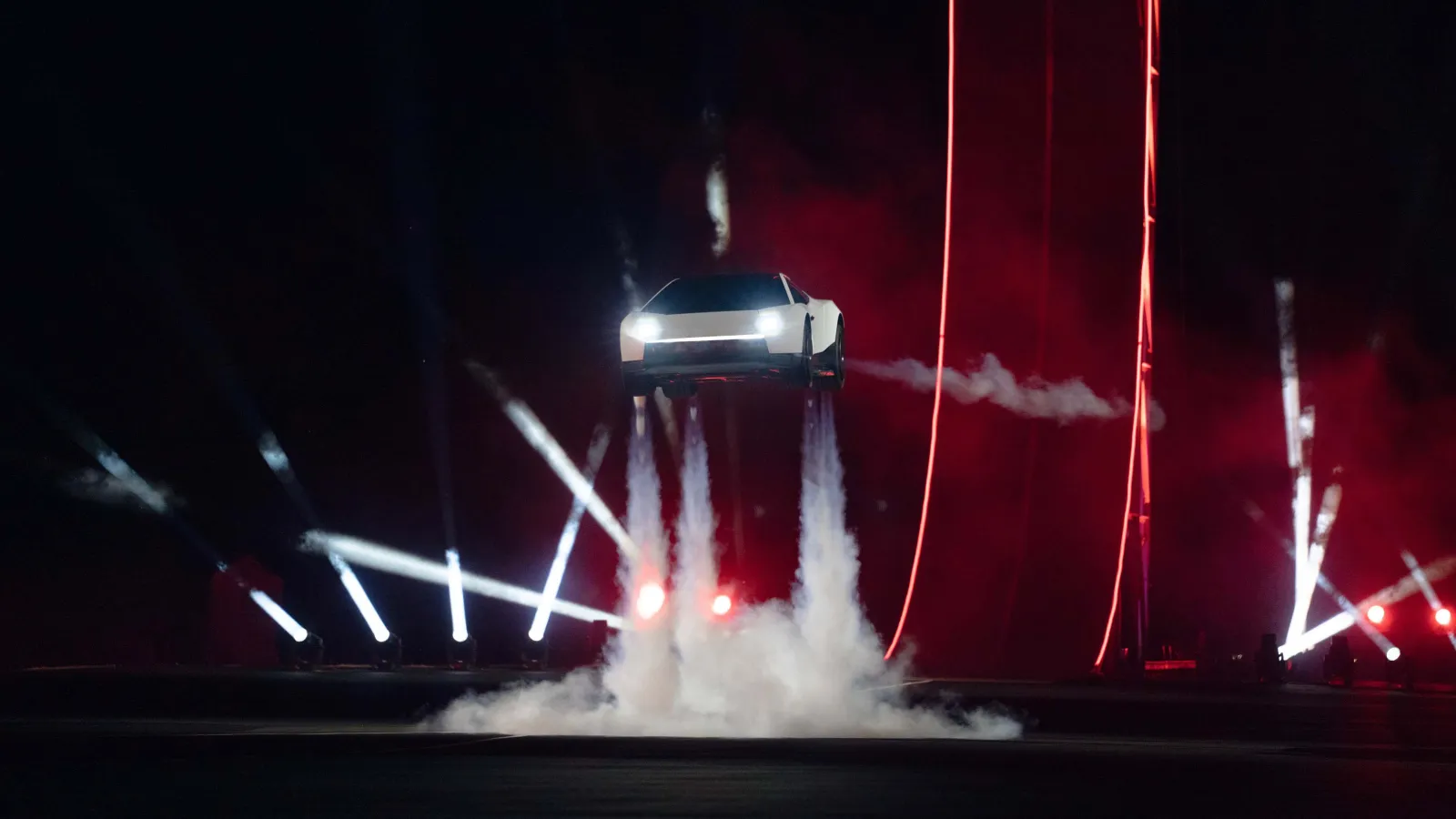 Tesla Roadster at the unveil event in October 2026