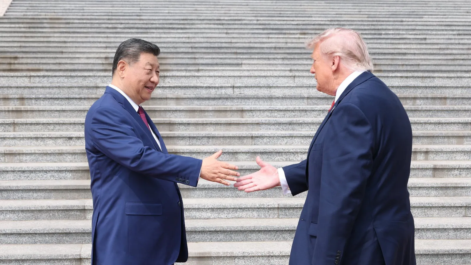 Donald Trump and Xi Jinping